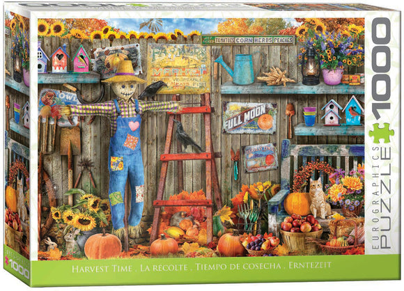 Harvest Time | Eurographics | 1000 Pieces | Jigsaw Puzzle