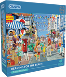 Heading For The Beach - Trevor Mitchell | Gibsons | 1000 Pieces | Jigsaw Puzzle