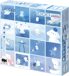 Healing Puppy | Blackcard | Botop | 1000 Pieces | Jigsaw Puzzle