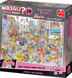 High Street Hassle! - Destiny No.10 | Wasgij? Retro | Jumbo | 1000 Pieces | Jigsaw Puzzle