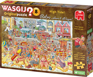 High Tide! - Original No.8 | Wasgij? Retro | Jumbo | 1000 Pieces | Jigsaw Puzzle