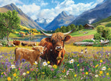 Highland Cows - Leann Kate | Eurographics | 1000 Pieces | Jigsaw Puzzle