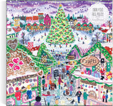 Holiday Village Market - Michael Storrings | Galison | 1000 Pieces | Jigsaw Puzzle
