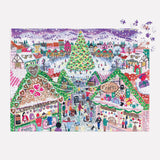 Holiday Village Market - Michael Storrings | Galison | 1000 Pieces | Jigsaw Puzzle