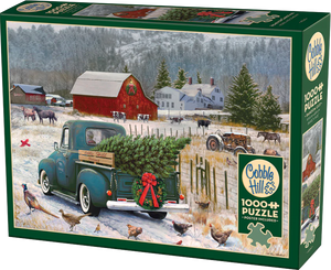 Home For Christmas - Greg Giordano | Cobble Hill | 1000 Pieces | Jigsaw Puzzle