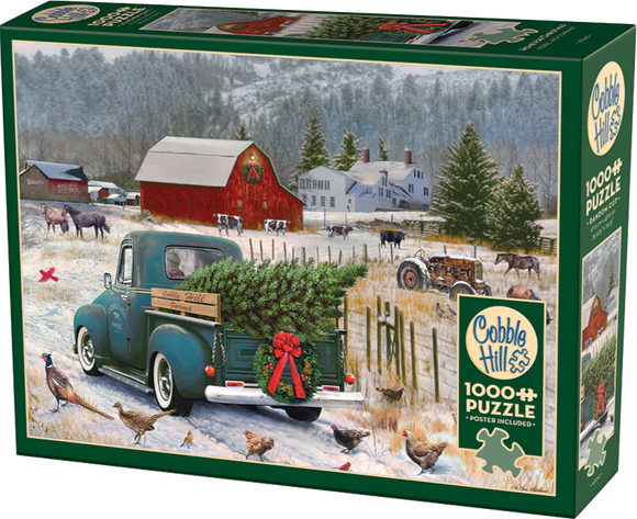Home For Christmas - Greg Giordano | Cobble Hill | 1000 Pieces | Jigsaw Puzzle
