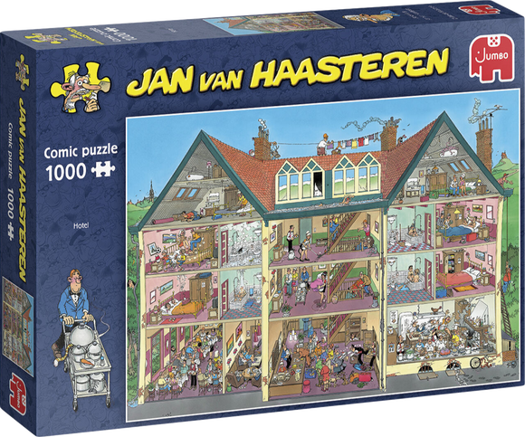 Hotel - Jan van Haasteren | Jumbo | 1000 Pieces | Jigsaw Puzzle