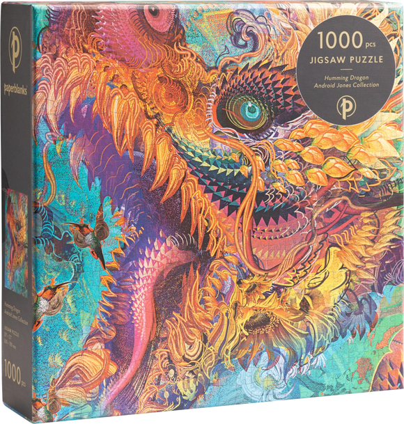 Humming Dragon - Android Jones | Paperblanks | 1000 Pieces | Jigsaw Puzzle