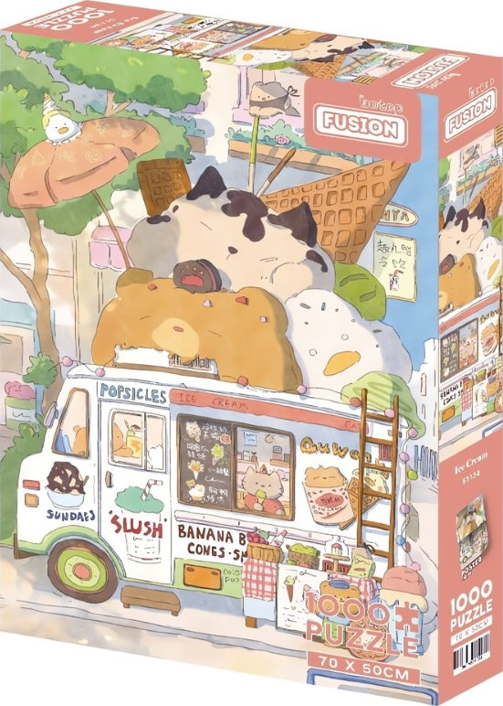 Ice Cream | Botop Fusion | 1000 Pieces | Jigsaw Puzzle
