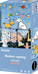 lllusion spring | Blackcard | Botop | 300 Pieces | Jigsaw Puzzle
