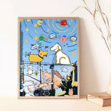 lllusion spring | Blackcard | Botop | 300 Pieces | Jigsaw Puzzle