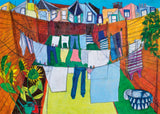 In The Courtyard - Daily Life | Alex Pascual | Heye | 1000 Pieces | Jigsaw Puzzle