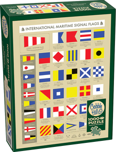 International Maritime Signal Flags | Cobble Hill | 1000 Pieces | Jigsaw Puzzle