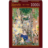 In the Forest of Books - Seul Grim | Magnolia | 1000 Pieces | Jigsaw Puzzle
