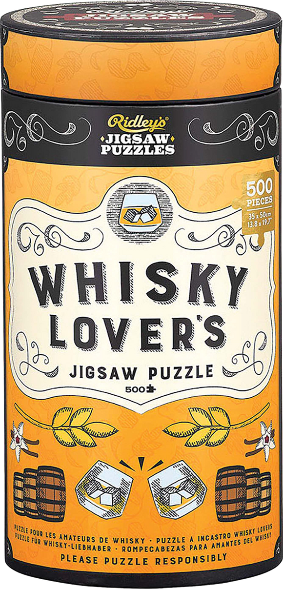 Whiskey Lover's | Ridley | 500 Pieces | Jigsaw Puzzle