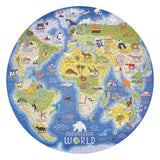 Endangered World | Ridley | 1000 Pieces | Circular Jigsaw Puzzle