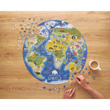Endangered World | Ridley | 1000 Pieces | Circular Jigsaw Puzzle