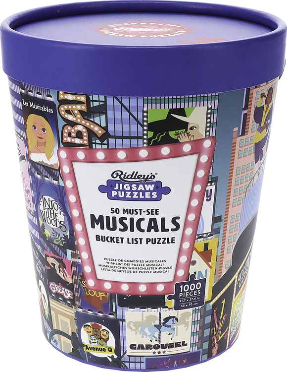 50 Must See Musicals | Ridley | 500 Pieces | Jigsaw Puzzle