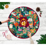 Christmas Countdown | Ridley | 1000 Pieces | Circular Jigsaw Puzzle