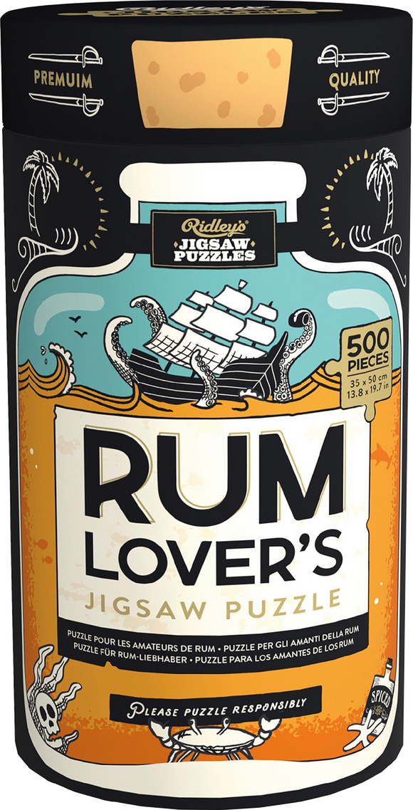 Rum Lover's | Ridley | 500 Pieces | Jigsaw Puzzle