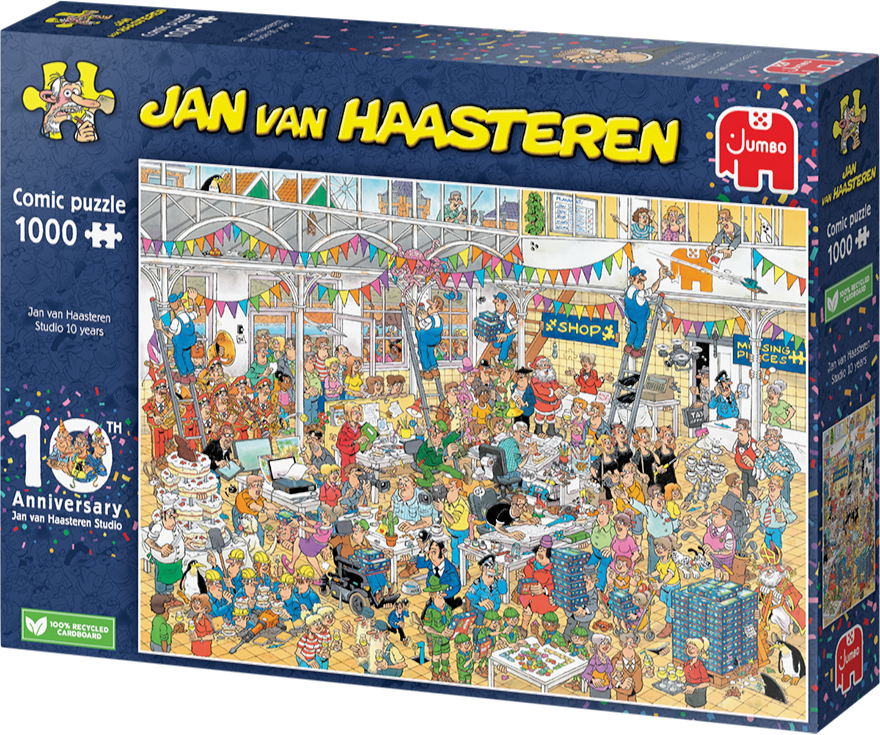 Jan van Haasteren Studio 10 Years Jan van Haasteren Jumbo 1000 P