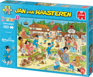 Max & Moritz - Junior No.9 | Jan van Haasteren | Jumbo | 360 Pieces | Jigsaw Puzzle