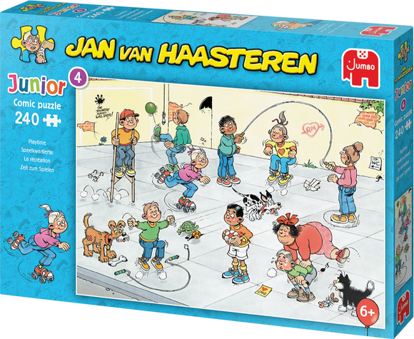 Playtime - Jan van Haasteren | JUMBO | 240 Pieces | Jigsaw Puzzle