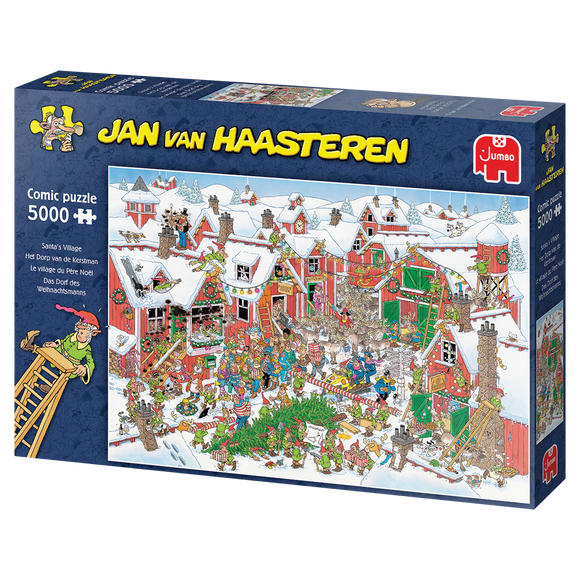 Santa's Village - Jan van Haasteren | JUMBO | 5000 Pieces | Jigsaw Puzzle