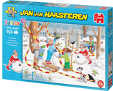 Snowman - Junior No.10 | Jan van Haasteren | Jumbo | 150 Pieces | Jigsaw Puzzle