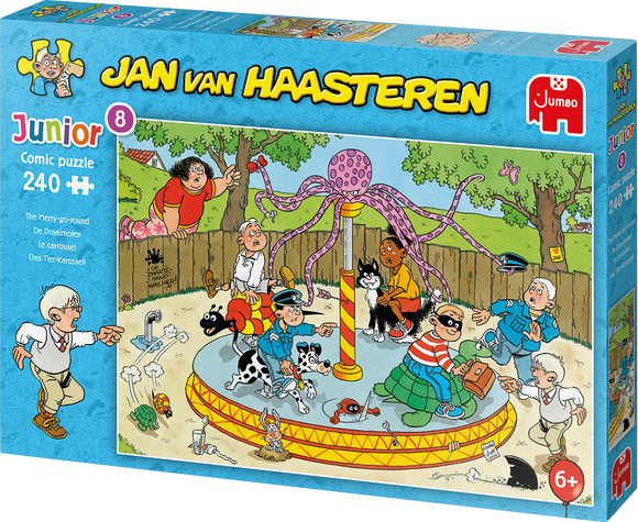 The Merry-go-round - Jan van Haasteren | JUMBO | 240 Pieces | Jigsaw Puzzle