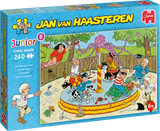 The Merry-go-round - Junior No.8 | Jan van Haasteren | Jumbo | 240 Pieces | Jigsaw Puzzle