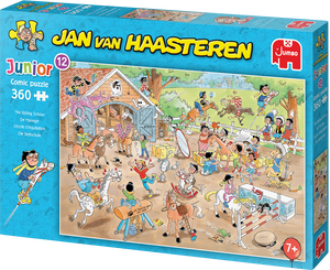 The Riding School - Junior No.12 | Jan van Haasteren | Jumbo | 360 Pieces | Jigsaw Puzzle