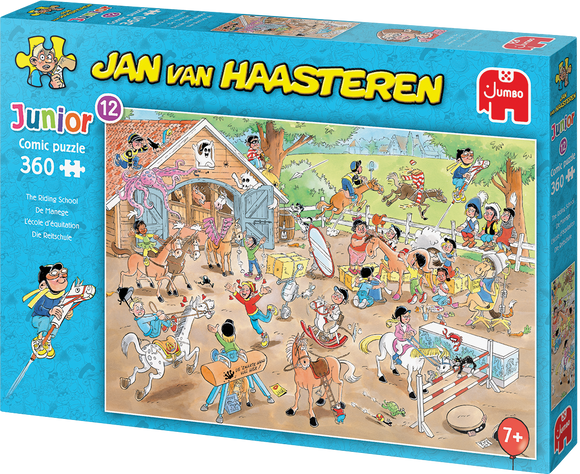 The Riding School - Jan van Haasteren | JUMBO | 360 Pieces | Jigsaw Puzzle
