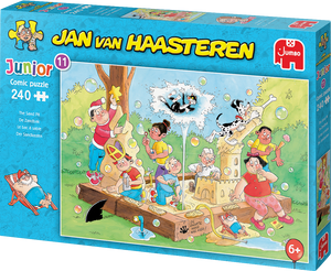 The Sand Pit - Junior No.11 | Jan van Haasteren | Jumbo | 240 Pieces | Jigsaw Puzzle