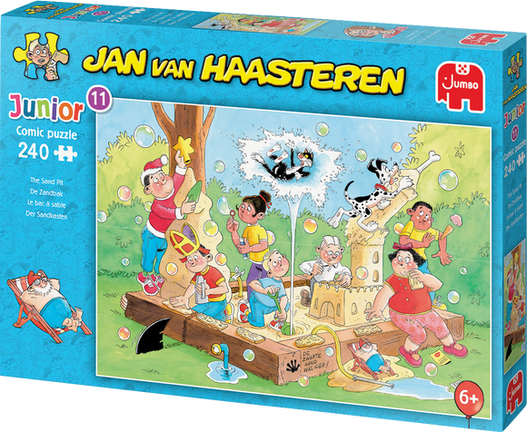 The Sand Pit - Junior No.11 | Jan van Haasteren | Jumbo | 240 Pieces | Jigsaw Puzzle