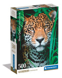 Jaguar In The Jungle | Clementoni | 500 Pieces | Jigsaw Puzzle