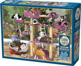 Jungle Cats - Robert Giordano | Cobble Hill | 500 Pieces | Jigsaw Puzzle