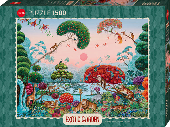 Jungle Paradise - Exotic Garden | Heye | 1500 Pieces | Jigsaw Puzzle