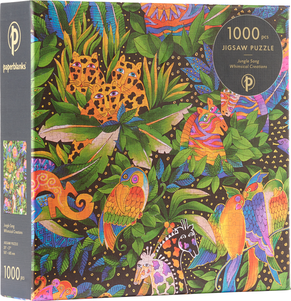 Jungle Song - Whimsical Creations | Paperblanks | 1000 Pieces | Jigsaw Puzzle