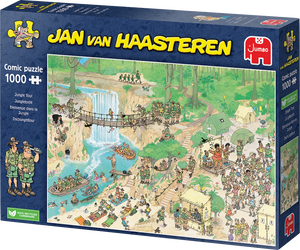 Jungle Tour - Jan van Haasteren | Jumbo | 1000 Pieces | Jigsaw Puzzle