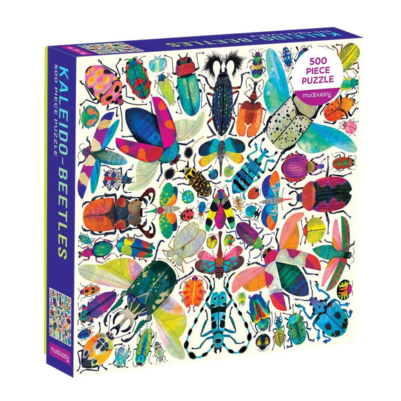 Kaleido Beetles | Mudpuppy | 500 Pieces | Jigsaw Puzzle