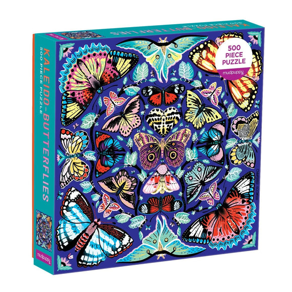 Kaleido Butterflies | Mudpuppy | 500 Pieces | Jigsaw Puzzle