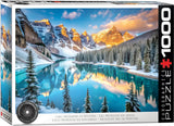 Lake Moraine In Winter | HDR Photography | Eurographics | 1000 Pieces | Jigsaw Puzzle