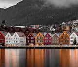 Lakeside Town | Botop | 160 Pieces | Mini Jigsaw Puzzle