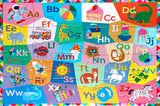 Learn the Alphabet - Sarah Walsh | Eeboo | 20 XL Pieces | Jigsaw Puzzle