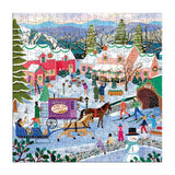 Little Winter Town | Galison | 300 Oversized Pieces | Jigsaw Puzzle