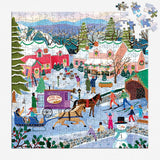 Little Winter Town | Galison | 300 Oversized Pieces | Jigsaw Puzzle