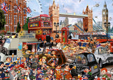 London - Francois Ruyer | Piatnik | 1000 Pieces | Jigsaw Puzzle