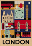 London - Style In The City | Clementoni | 1000 Pieces | Jigsaw Puzzle