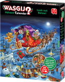 Look Out Below! - Christmas Advent Calendar | Wasgij? | Jumbo | 24 x 54 Pieces | Jigsaw Puzzle